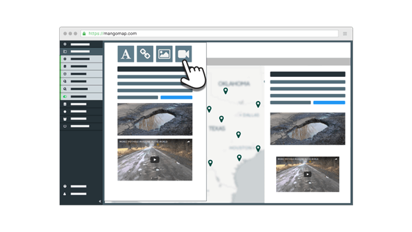 Supplement your GIS web maps and datasets with additional information.